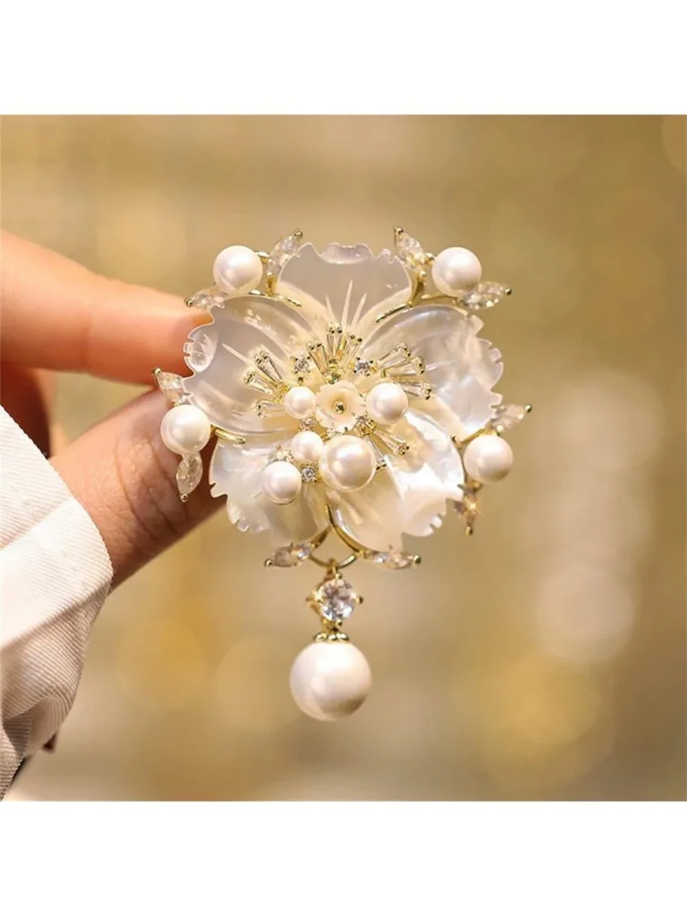 Floral Brooch Pins for Women | Fashion Jewelry, Elegant Flower Accessories